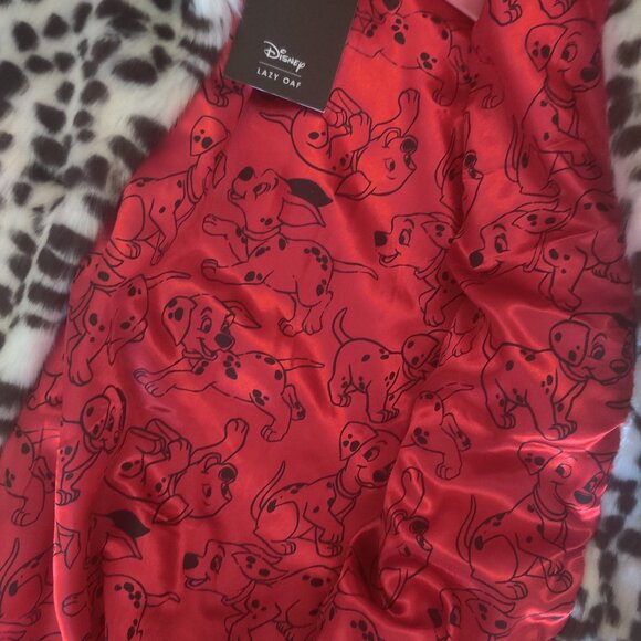 Lazy Oaf Disney 101 Dalmations jacket size M/L New Oversized fit - Picture 2 of 4
